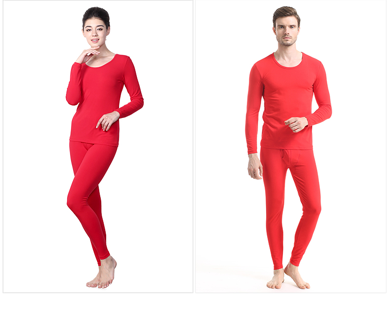 Sous-vêtement chaud jeunesse simple en coton - Ref 768721 Image 32