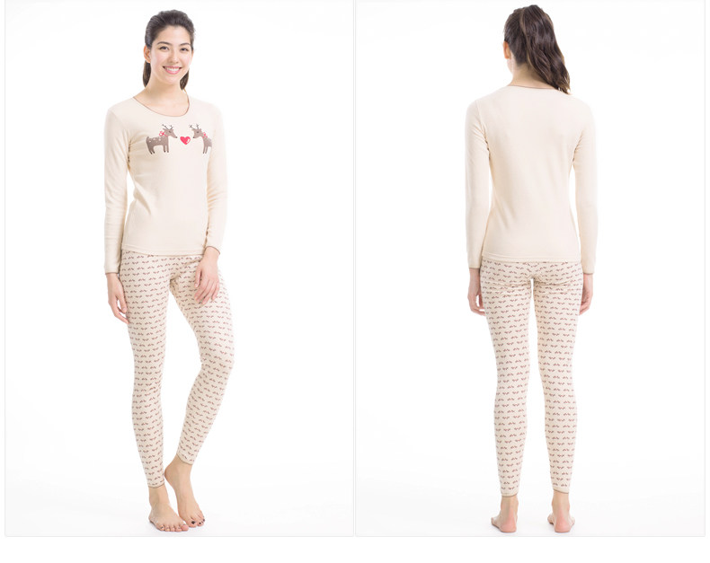 Sous-vêtement chaud jeunesse simple en coton - Ref 755431 Image 23