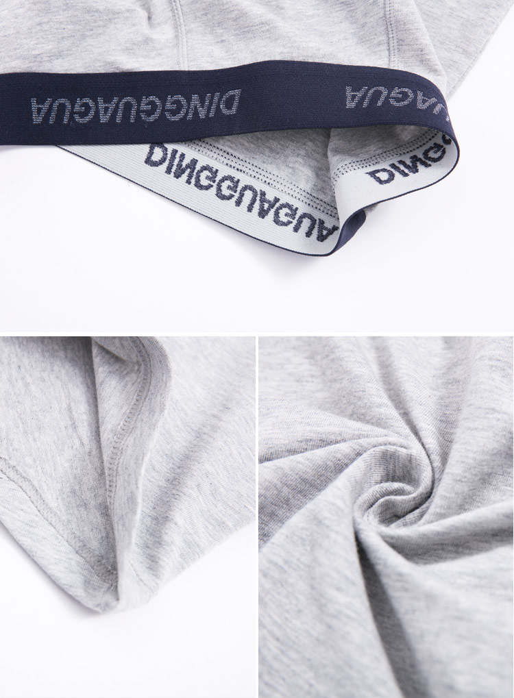 Top dưa nam đồ lót cotton boyshort nam rắn màu trẻ trung thoáng khí mùa hè bốn góc quần short đầu hộp quà tặng quần lót su nam