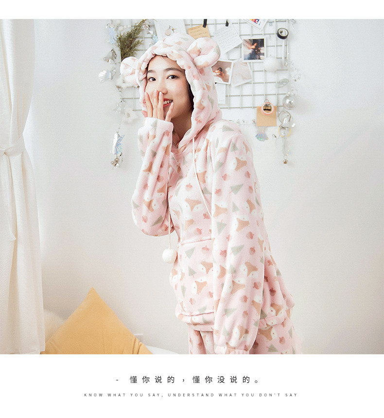 Pyjama mixte en Polyester Polyester  à manches longues - Ref 3005054 Image 16