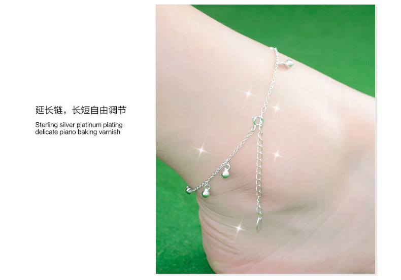 Bracelet de cheville Femme en Argenterie - Ref 3101861 Image 41