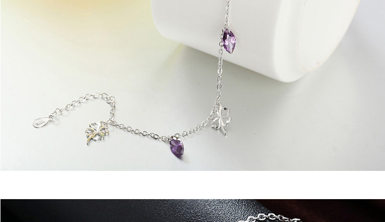 Bracelet de cheville Femme en Argenterie - Ref 3101861 Image 57