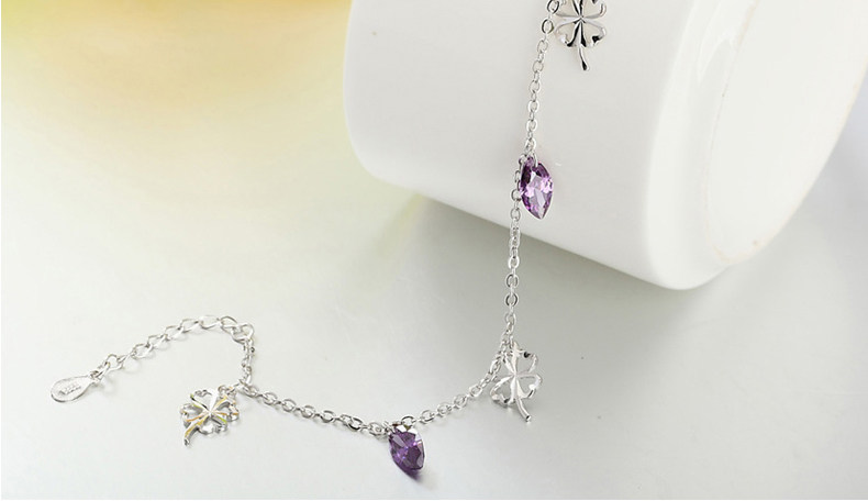 Bracelet de cheville Femme en Argenterie - Ref 3101861 Image 54