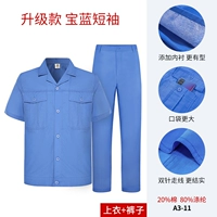 A3 Royal Blue Short Redeed (Top + брюки)