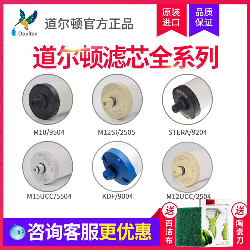 Doulton, UK Dalton Water Purifier Filter M12 M10 M10 KDF Imported Ceramic Core Accessories