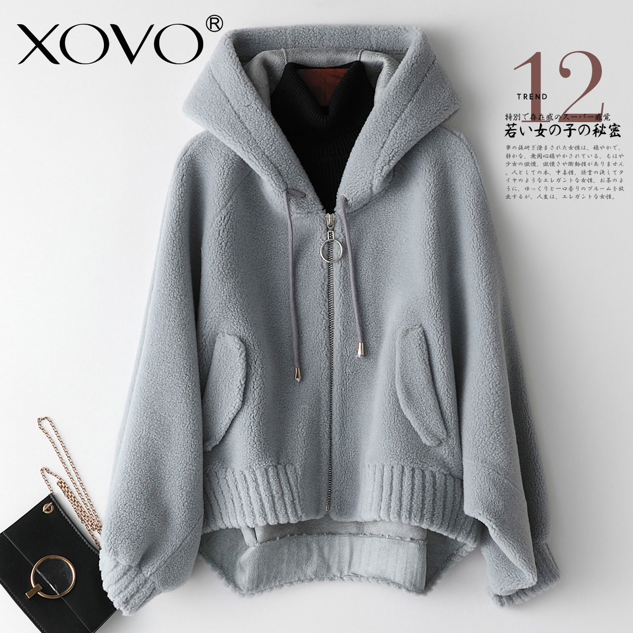 cashmere hạt cut-out 2019 mới mùa đông cừu lông lông một mảnh áo Haining lông ngắn nữ áo của