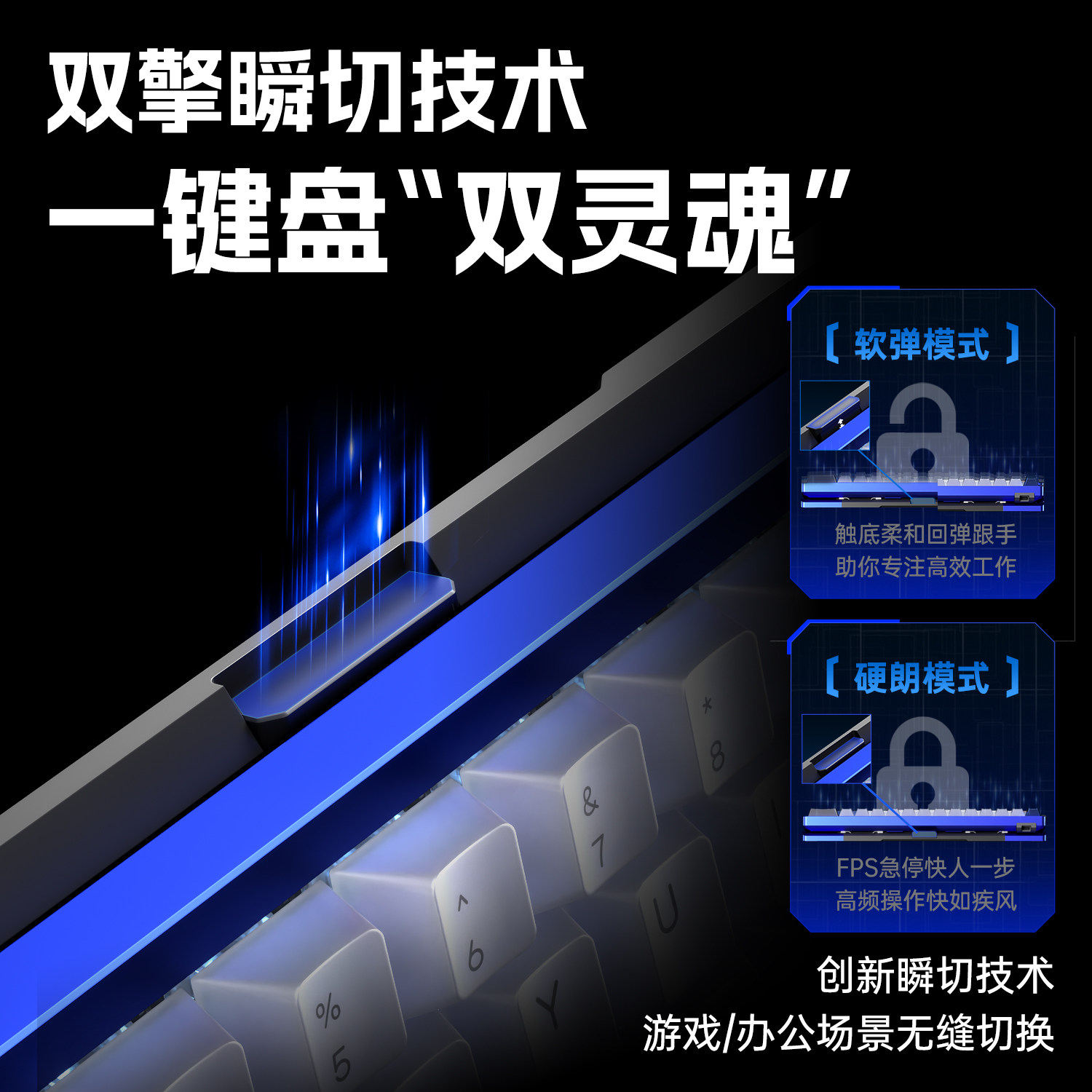 Wolf Spider Ag60 Magnetic Axis Keyboard Wired Mechanical Customized All-Aluminum Gaming Dedicated Fearless Contract Typing