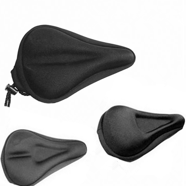 Bicycle equipment accessories bicycle cushion cover silicone mountaineering car seat cover riding 3D seat cushion cover