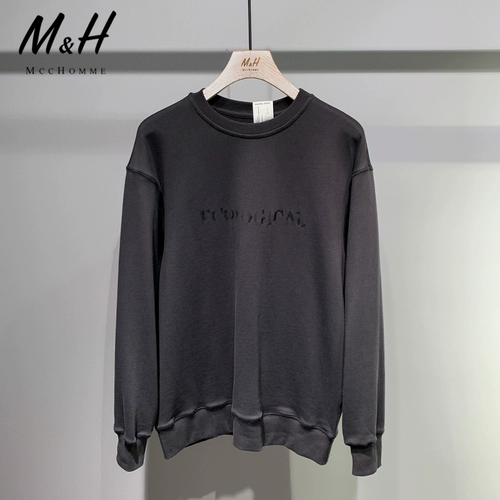 MCC Homme's Syster Letter Patterns Caps Caps Carps Carps Caps Cares Men's Corean версия простая база для покупок в рукаве