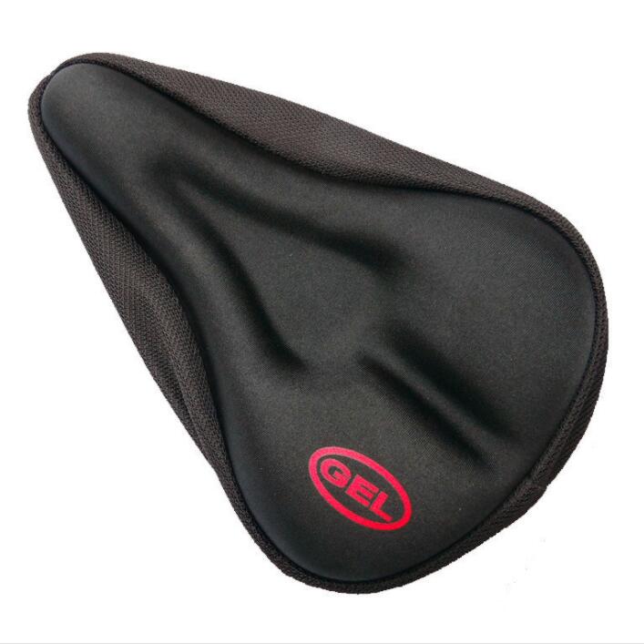 Bicycle mountain bike road bike seat cushion silicone cover Silicone pad thickened