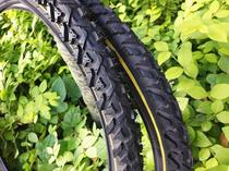 Mountain bike Jiantai KENOA 24x1 95 outer tire K840 thick floral tread pattern outer tire yellow anti light