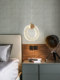 Minimalist Light Luxury Master Bedroom Bedside Chandelier, Trendy Background Wall Crystal Lamp, Long Line Bar Counter Small Chandelier, Modern and Simple