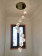 Modern Duplex Staircase Loft Luxury Crystal Ball Chandelier Apartment Open-Air Spiral Staircase Villa Living Room Lamp