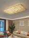 Luxurious Crystal Lamp with Italian-Style Light Luxury Design, Minimalist Ceiling Light for Living Room, Elegant High-End Bedroom Lighting, Zhongshan Lighting Factory