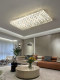 Luxurious Crystal Lamp with Italian-Style Light Luxury Design, Minimalist Ceiling Light for Living Room, Elegant High-End Bedroom Lighting, Zhongshan Lighting Factory