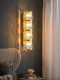 Light Luxury High-End Bedside Wall Lamp Living Room Background Wall Corridor Ktv Crystal Wall Lamp Bedroom Modern Staircase Wall Lamp