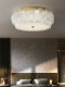 Bedroom Ceiling Lamp, Romantic French Light Luxury Glass Lamp, Creative Flower Master Bedroom Lamp, Dimming Smart Full Spectrum Eye Protection