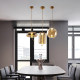 Nordic Light Luxury Designer Dining Table Lamp, Vintage Bar Counter, Window Sill Glass Pendant Light ins Internet Celebrity
