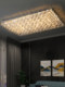 Luxurious Crystal Lamp with Italian-Style Light Luxury Design, Minimalist Ceiling Light for Living Room, Elegant High-End Bedroom Lighting, Zhongshan Lighting Factory
