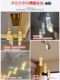 Creative Light Luxury Restaurant Chandelier, Modern Simple Three-Head Dining Room Crystal Table Lamp, Personalized Single-Head Bar Counter Small Chandelier