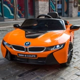 Bmw, электрический электромобиль на четырех колесах с сидением, полноприводная детская игрушка, транспорт, дистанционное управление
