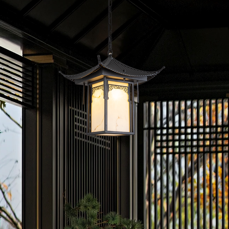 Outdoor Waterproof Chinese-Style Door Eaves Chandelier Courtyard Palace Pavilion Corridor Corridor Homestay Hotel Outdoor Lighting Fixtures Outdoor Waterproof Chinese-Style Door Eaves Chandelier Courtyard Palace Pavilion Corridor Corridor Homestay Hotel Outdoor Lighting Fixtures