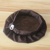 Широкая кофейная сетка пряжка