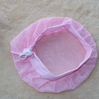 Розовая широко распространенная интернет -плита задняя часть головы затылок