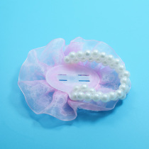 Pink Hand Flowers Bridal Wedding Wrist Flowers Pearl Flowers Wrist Garlands Bridesmaid Sister Bracelet Flowers Lace Lace