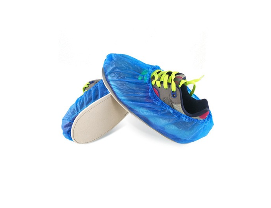 Disposable on-site survey of shoe cover field survey trail protection plastic shoe cover with high density foam bottom 100 double