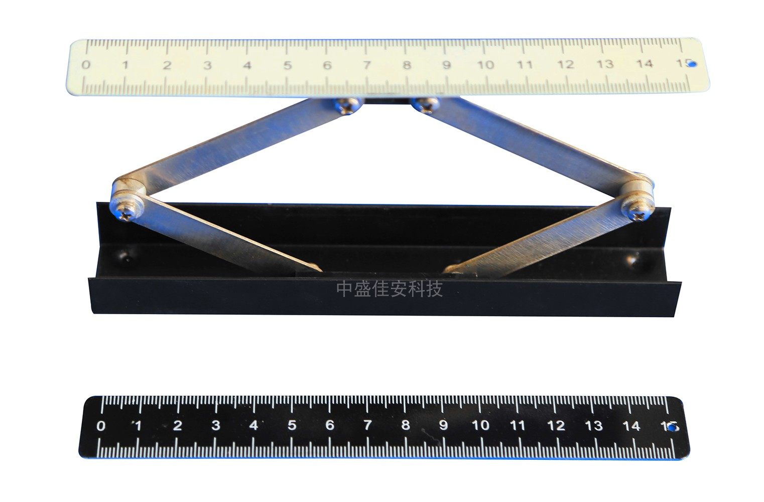 15cm lifts and lifts the proportional scale of the photo reference can adjust the black and white bi - ferrous metal scale