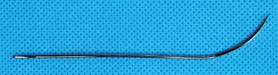 Small forensic suture needle