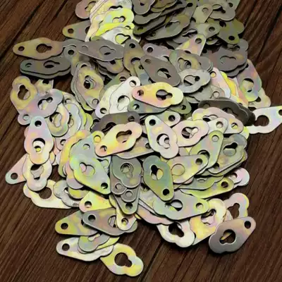 Special promotional photo frame gourd hanging colored iron hanging double hole adhesive hook photo frame hardware adhesive hook accessories 1kg Price