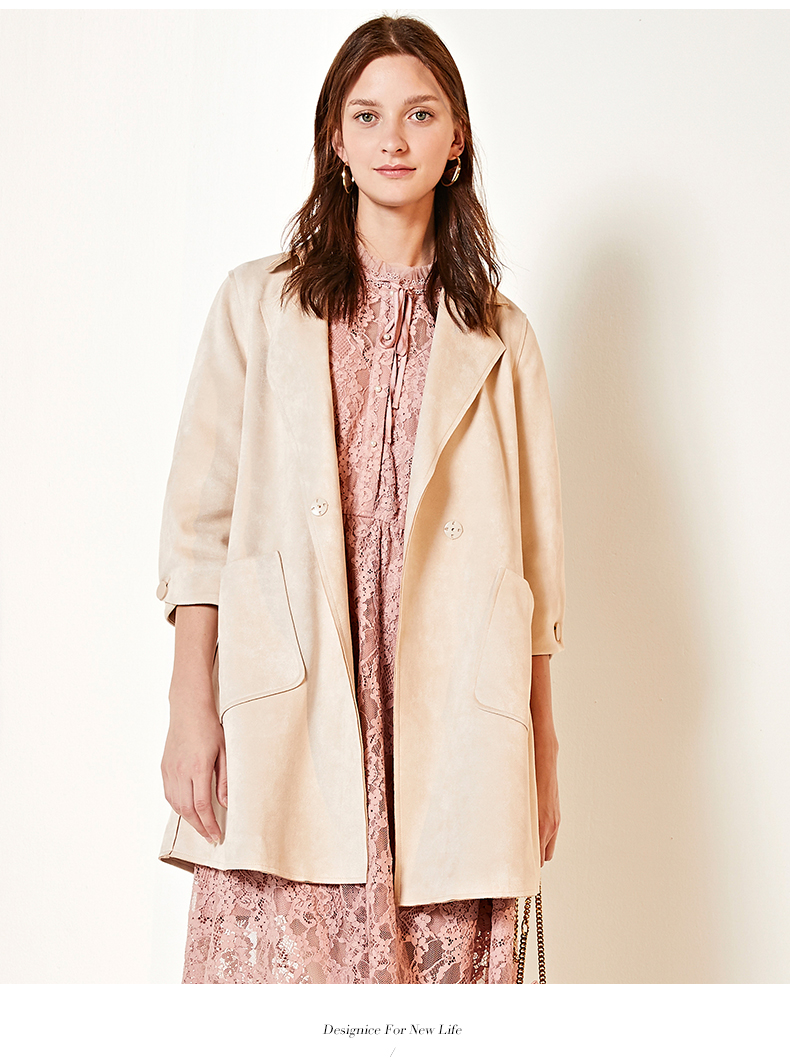 Trench pour femme DESIGNICE     en Polyester - Ref 3227128 Image 16