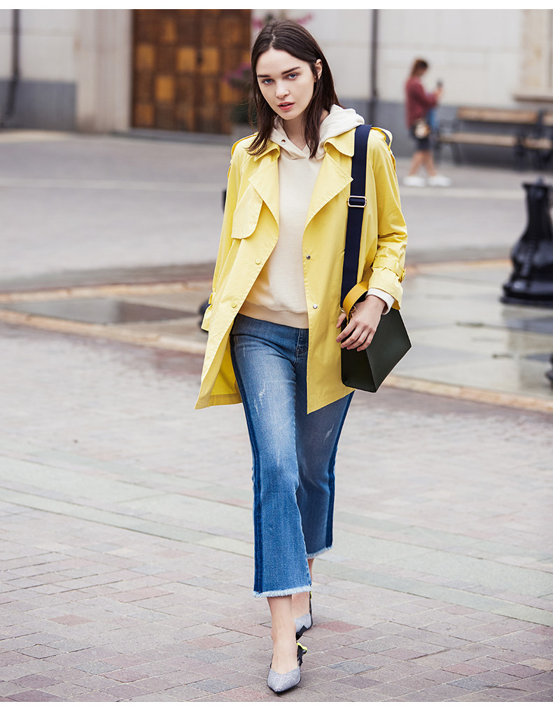 Trench pour femme DESIGNICE     en Coton - Ref 3226157 Image 24