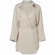 Desais mùa thu màu rắn Anh áo khoác gió thời trang không thường xuyên hem áo gió lỏng quần áo phụ nữ - Trench Coat mẫu áo khoác nữ đẹp Trench Coat