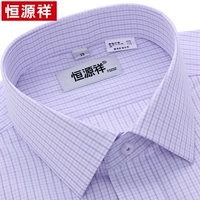 С короткими рукавами 01056D Purple Grid
