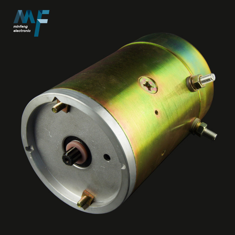 12V/24V Dc Hydraulic Oil Pump Motor for Forklift Accessories, Electric Lifting, Car Tailgate, and Dump Truck Use