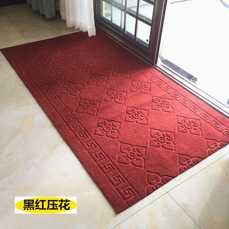 Hộ gia đình dùng một lần mat thảm thảm thảm sàn cửa cửa văn phòng đại sảnh tấm thảm chùi chân nhà tuba có thể được cắt - Thảm sàn miếng lót nhà tắm