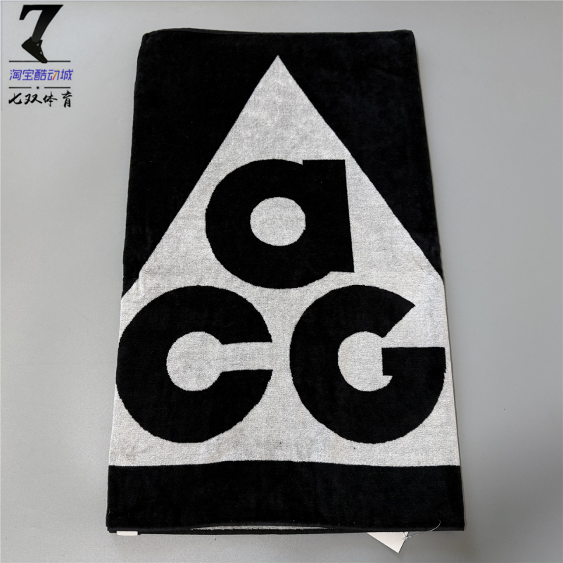 Nike Acg Large Logo Men's and Women's Fitness Outdoor Leisure Towel Bath Towel Fj2366-012