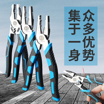 Upper Artisan Old Tiger Pincers Multifunction Pliers Industrial Grade Almighty Sharp Mouth Pliers Electrician Exfoliating Pliers Labor-saving Tiger Mouth Steel Wire Pliers