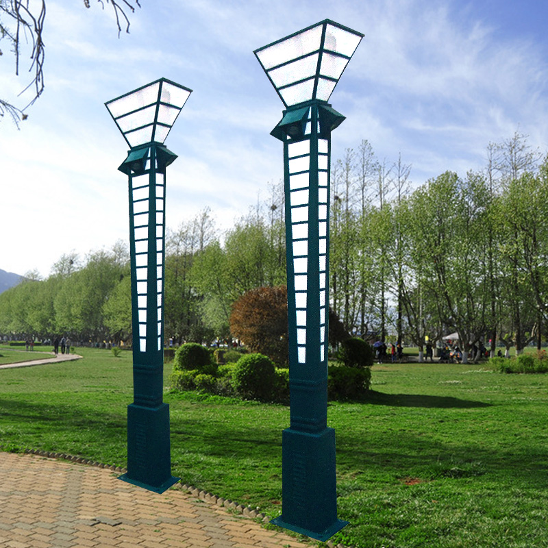 Outdoor court light 3 m 3 5 m square lamp view light column view light led community road street lamp waterproof street lamp
