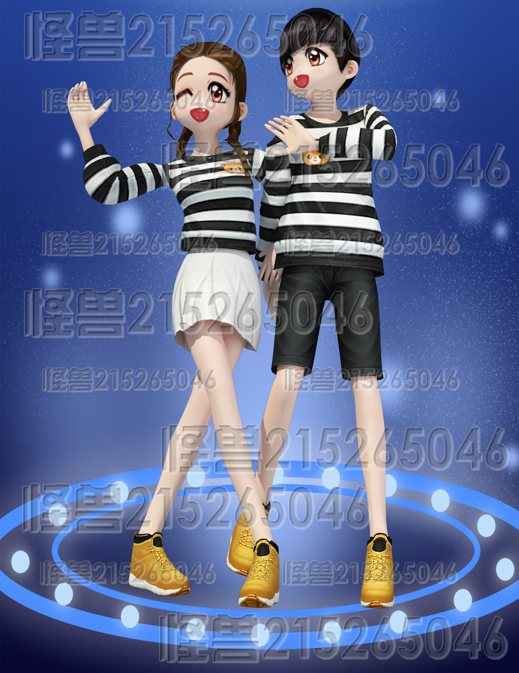 Strong Dance Ensemble Winter Day Lizzle and shadow men's shoes Permanent black and white striped mistress dress new non-selling yy mix