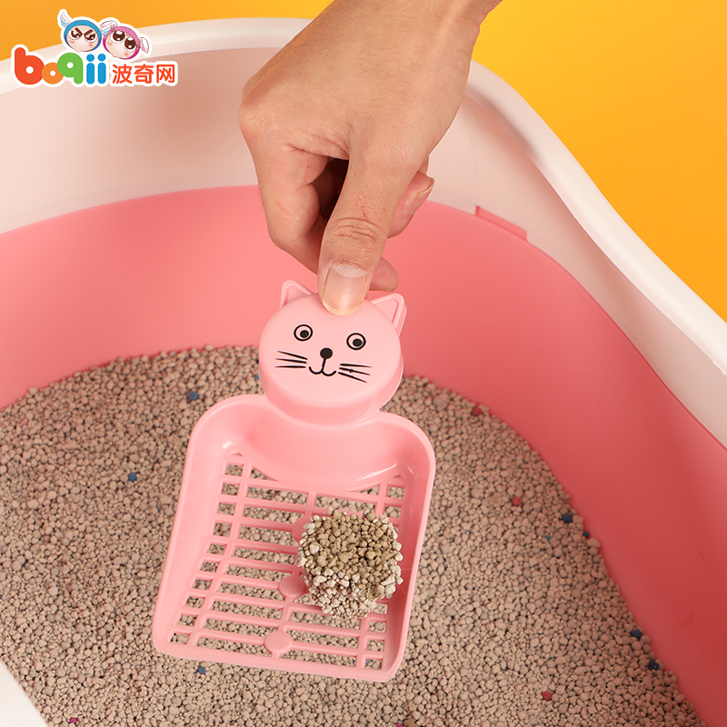 Potch Mesh Mash Egg Ghost Pet Supplies Cat Head Spade Big Mesh Cat Sand Shovel Cat Food Shovel Cat Sand Shoveling Shovel Shit Tool