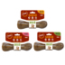 Boqi Net Dog Snacks Đi kèm Hương vị thịt bò Dinh dưỡng Xương 5 Inch 13cm Molar Stick Multi Hương vị Teddy Dog Snacks - Đồ ăn vặt cho chó hạt cho chó poodle Đồ ăn vặt cho chó