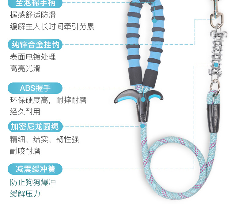 Dây xích chó chó chuỗi lông vàng kích thước chó chó dây cung cấp Teddy chó con chó mèo dây với - Cat / Dog hàng ngày Neccessities bình nước gắn chuồng cho chó