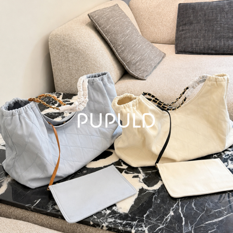Pupuld Diamond Pattern Original Design Shoulder Bag Large Capacity Portable Commuter Bag Coco Beach Underarm Bag Pupuld Diamond Pattern Original Design Shoulder Bag Large Capacity Portable Commuter Bag Coco Beach Underarm Bag