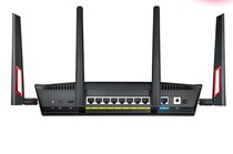 The ASUS RT-AC88U Gigabit Smart 11AC High Power Enterprise Wireless Router in question