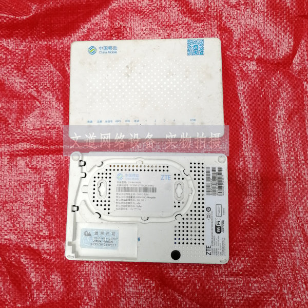 Used Baohao mobile ZTE F663N F613 F603 GPON Fiber Cat Gigabit Fiber Cat