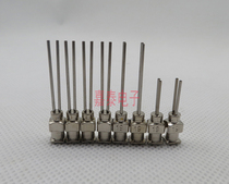 Double tube double head stainless steel dispensing needle metal double tube needle nozzle glue machine dispenser Needle Needle tip